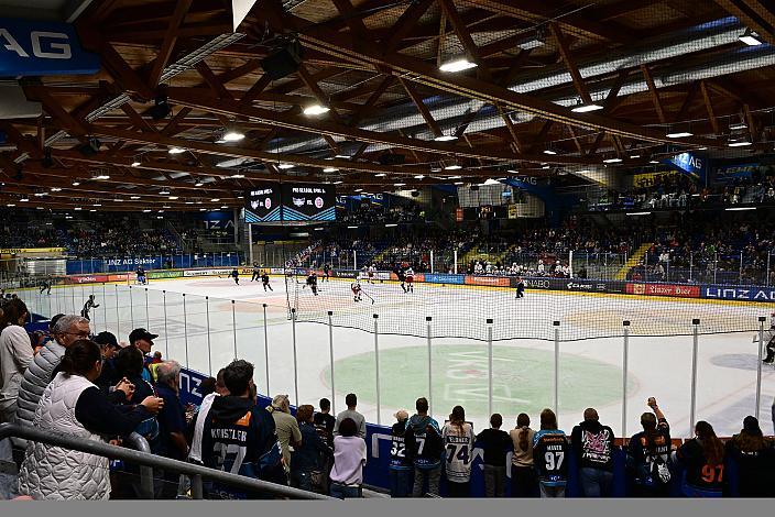 Steinbach Black Wings Linz - HKM Zvolen (SVK), Linz AG Eisarena 