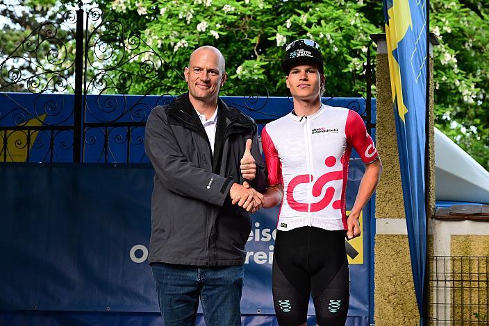 2.Platz Balint Feldhofer (HUN, TEAM UNITED SHIPPING), 1. Etappe Linz - Pöstlingberg, 15. Int. Raiffeisen OÖ-Radrundfahrt UCI Kat. 2.2