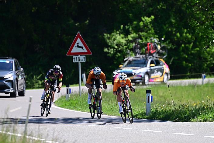 Die Ausreisser mit Gregor Stadlbauer (AUT, Cycling Team Schwingshandl), Josef Dirnbauer (AUT, Cycling Team Schwingshandl) Herren Elite, U23, Road Cyling League Austria, Radliga, GP Vorarlberg, Nenzing