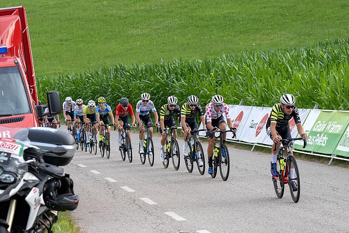 Im Gepunkteten Bergtrikot Artem Shmidt (USA, Cannibal Team), Rohrbach - Rohrbach, Int. "Keine Sorgen" Junioren Rundfahrt UCI Kat. 2.1 MJ