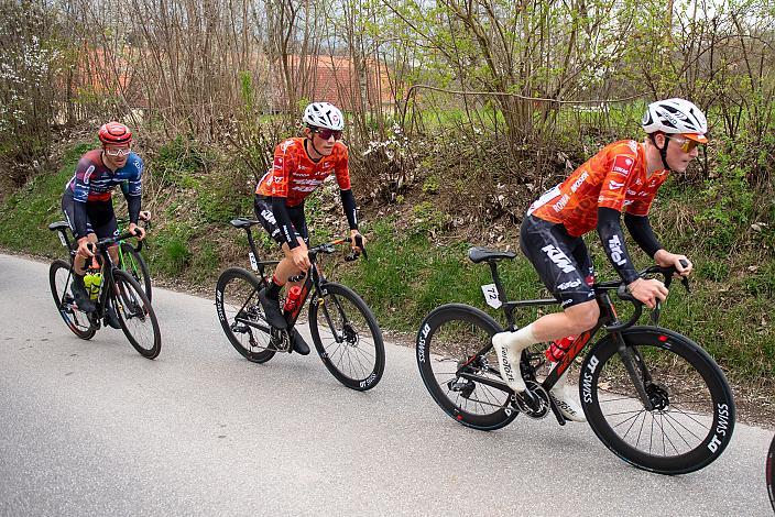 Sebastian Putz (AUT, Tirol KTM Cycling Team), Marco Schrettl (AUT, Tirol KTM Cycling Team) Sebastian Schönberger (AUT, Team Felt - Felbermayr)  63. Saison Eroeffnung Leonding Herren, Road Cyling League Austria