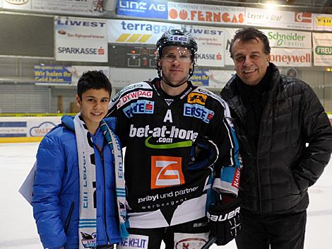 Spieler des Abends, Curtis Murphy, EHC Liwest Black Wings Linz vs. HK Acroni Jesenice