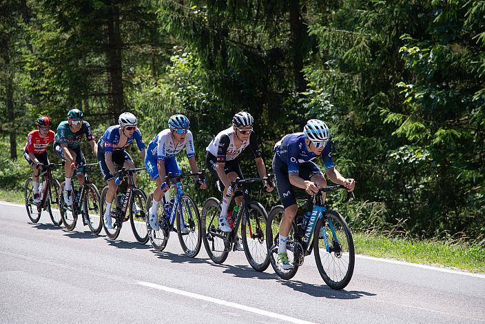 Die Spitze mit Gregor Mühlberger (AUT, Movistar Team), Felix Grossschartner (AUT, Team UAE Emirates), ÖM Staatsmeisterschaft, Strasse, Waidhofen an der Ybbs - Hollenstein