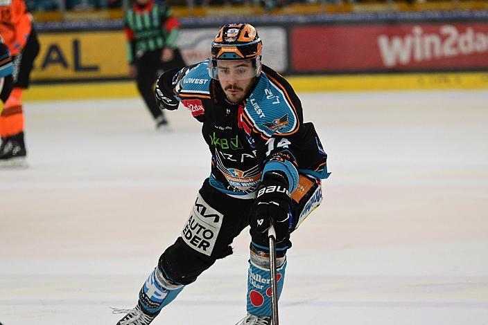 Nico Feldner (Steinbach Black Wings Linz) Win2Day ICE Hockey League,  5. Viertelfinale, Steinbach Black Wings Linz vs Moser Medical Graz 99ers,  Linz AG Eisarena 