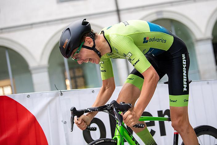 Daniel Eichinger (AUT, Hrinkow Advarics Cycleang Team) Prolog, Linz Hauptplatz - Schlossberg, Int. Raiffeisen Oberösterreich Rundfahrt UCI Kat. 2.2