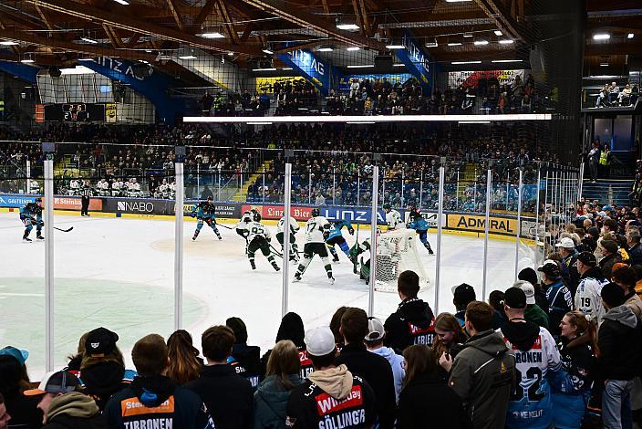 17. Runde ICE, Steinbach Black Wings Linz vs Team Ferencvarosi Torna Club FTC-Telekom (HUN), Linz AG Eisarena 