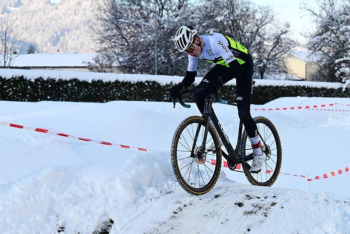 2. Platz Sebastian Kaufmann (AUT, VeloCrew PopaFlo), Junioren, Rad Cyclo Cross, ÖSTM/ÖM Querfeldein, Ciclo Cross, Cycling Austria, Bludenz, VBG