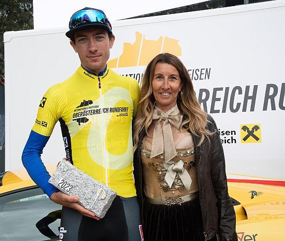 Etappen und Gesamtsieger Luca Vergallito (ITA, Alpecin-Deceuninck Development Team) 3. Etappe St.Florian/Asten  - Hinterstoder, Int. Raiffeisen Oberösterreich Rundfahrt UCI Kat. 2.2