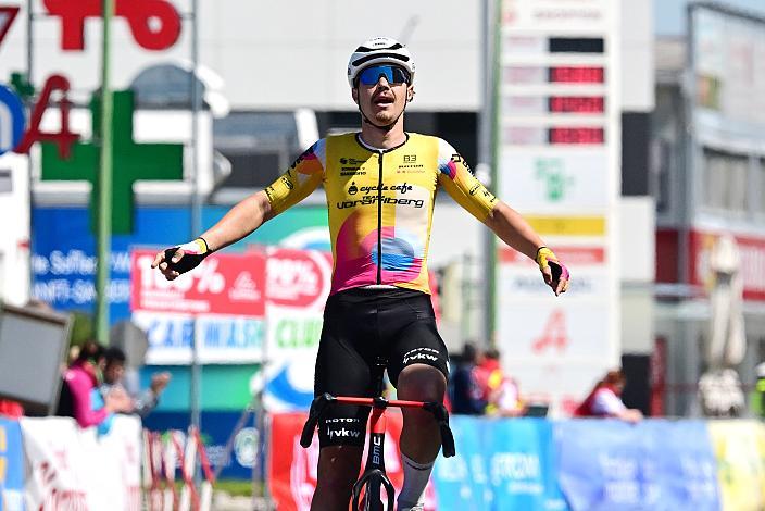 Sieger Alexander Konychev (ITA, Team Vorarlberg) Herren Elite, U23, Road Cycling League Austria, 63. Raika Kirschbluetenrennen, Wels, Oberösterreich