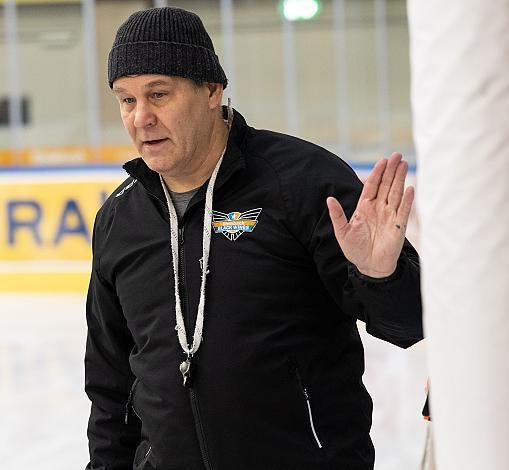 Head Coach Raimo Summanen (Steinbach Black Wings Linz) Steinbach Black Wings Linz 