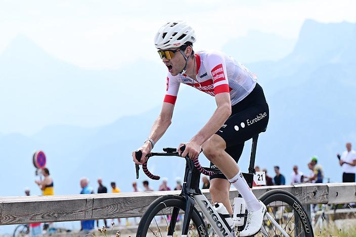 Philipp Hofbauer (AUT, Team Vorarlberg) Führender RCLA Herren Elite, U23, Road Cycling League Austria, Gaisbergrennen Salzburg