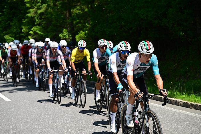 Team Petrolike (MEX) an der Spitze der Hauptfeldes. 4. Etappe St.Florian /Asten - Hinterstoder/Höss 15. Int. Raiffeisen OÖ-Radrundfahrt UCI Kat. 2.2