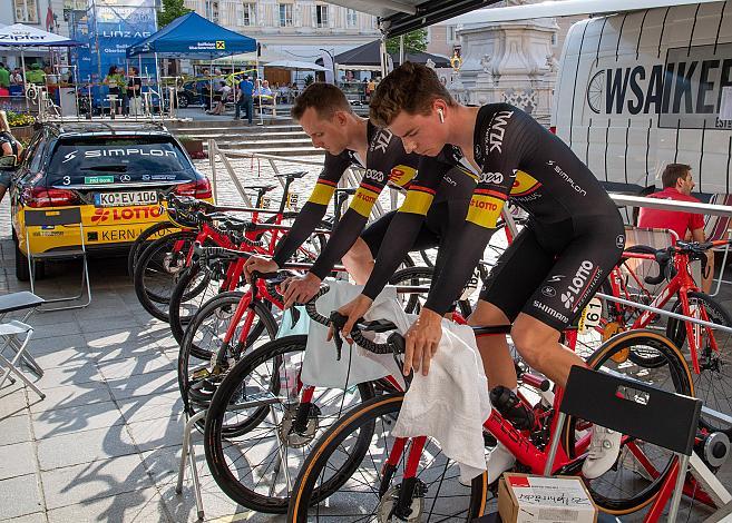 Kim Alexander Heiduk (GER, Team Lotto Kern Haus) Prolog, Linz Hauptplatz - Schlossberg, Int. Raiffeisen Oberösterreich Rundfahrt UCI Kat. 2.2