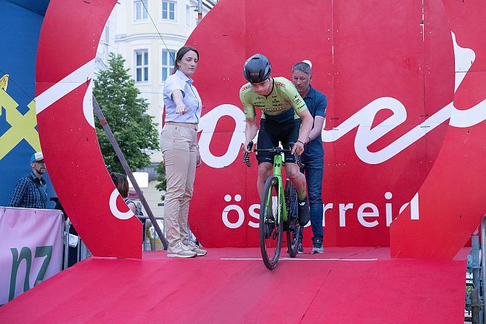 Stefan Kovar (AUT, Hrinkow Advarics) Prolog, Linz Hauptplatz - Schlossberg, Int. Raiffeisen Oberösterreich Rundfahrt UCI Kat. 2.2