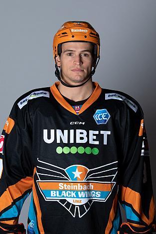 Emilio Romig (Steinbach Black Wings Linz) Steinbach Black Wings Linz, bet-at-home ICE Hockey League