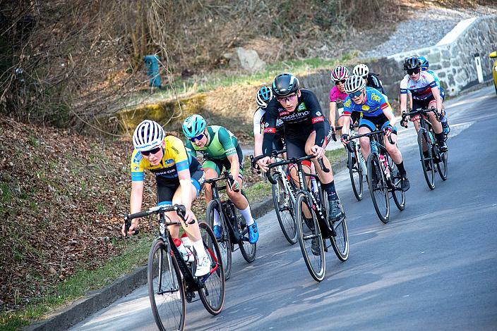 Siegerin Petra Zsanko (HUN, Team Cookina ARBÖ ASKÖ Graz RLM Stmk) Damen Elite, U23, Radliga, 61. Radsaison-Eröffnungsrennen Leonding, Oberösterreich 