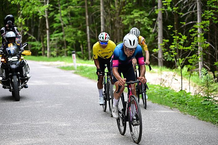 Anstieg zur Höss,Mattia Gaffuri (ITA, Swatt Club),  4. Etappe St.Florian /Asten - Hinterstoder/Höss 15. Int. Raiffeisen OÖ-Radrundfahrt UCI Kat. 2.2