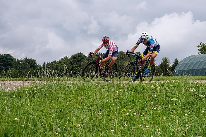 Im Bergtrikot Kristinus Christiansen (NOR, Team Ringerike), 50. OÖ Junioren Rundfahrt, 3. Etappe Bad Wimsbach Strass im Attergau