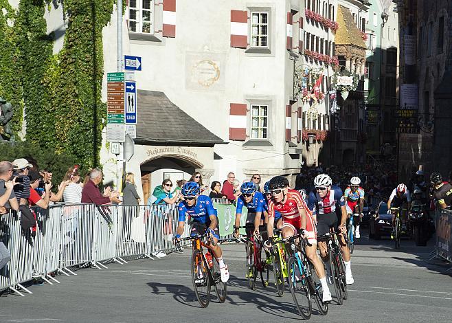 Das Feld Innsbruck Strassenrennen, Junioren