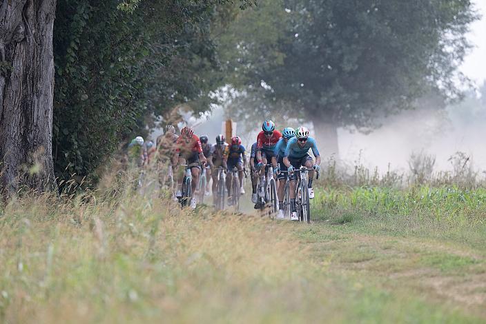 Simone Velasco (ITA, Astana - Premier Tech), Manuele Boaro (ITA, Astana Pro Team), Florian Vermeersch (BEL, Lotto Dstny),  3rd Serenissima Gravel, Cittadella