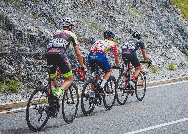 Davide Orrico (ITA, Team Vorarlberg Santic) , Aaron Gate (NZL, Aqua Blue Sport), Marcel Neuhauser, AUT (Tirol Cycling Team)   2. Etappe Feldkirch - Fulpmes-Telfes  70. Ã–sterreich Rundfahrt 