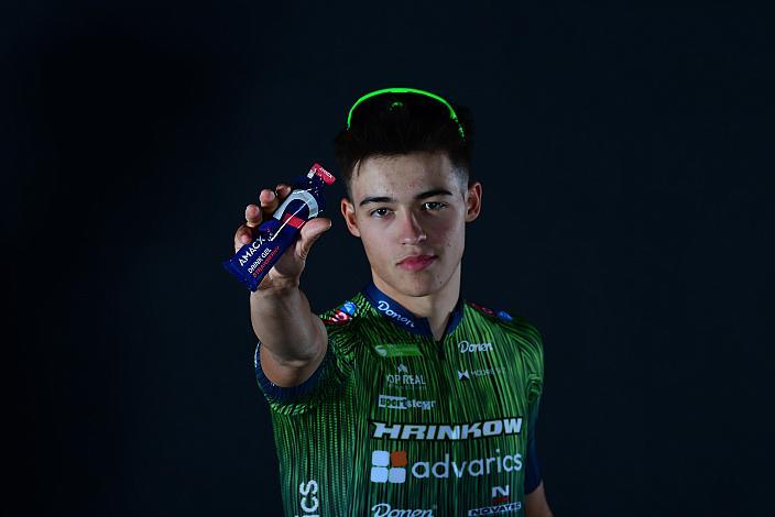 AMACX Nahrung, Ayden Jordan (AUT, Hrinkow Advarics), Teampräsentation, Steyr, Team Hrinkow Advarics Cycleang, UCI Continental Team,