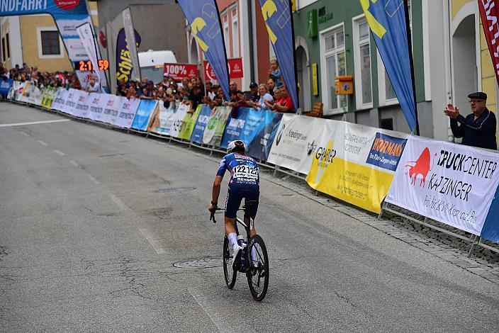 Etappensieger Maksymilian Matyasik (POL, Soudal Quick-Step U19),  50. OÖ Junioren Rundfahrt, 2. Etappe Sarleinsbach - Sarleinsbach