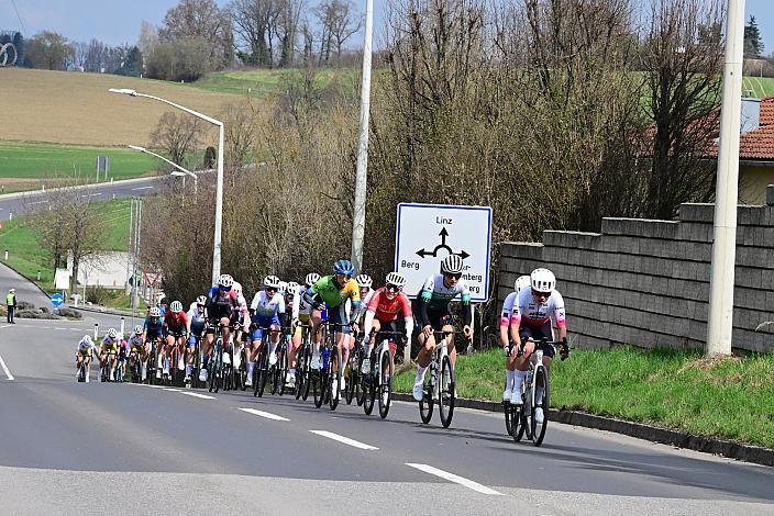 Peloton der Damen 65. Rad Saison Eroeffnungsrennen Leonding