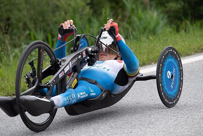 Walter Ablinger (AUT, RSC Heindl OOE) ÖM Staatsmeisterschaft, Zeitfahren, Erpfendorf Tirol, Paracycling