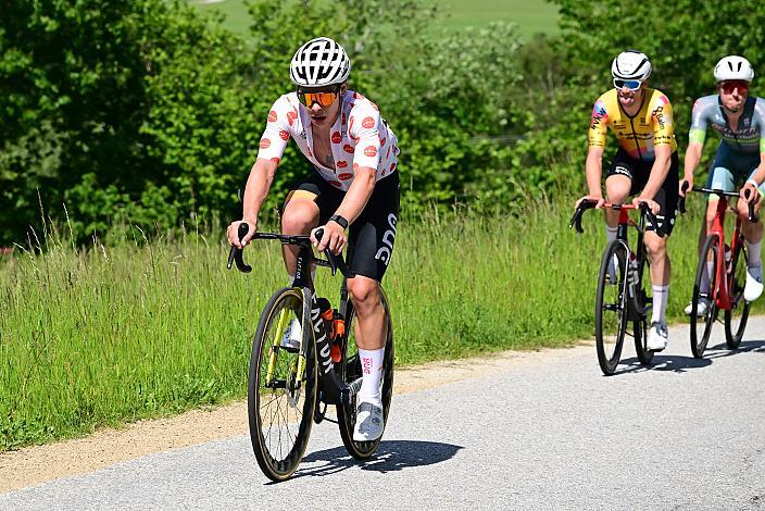 Josef Dirnbauer (AUT, Cycling Team Schwingshandl) im Bergtrikot 3. Etappe Bad Schallerbach - Aigen - Schlägl, 15. Int. Raiffeisen OÖ-Radrundfahrt UCI Kat. 2.2