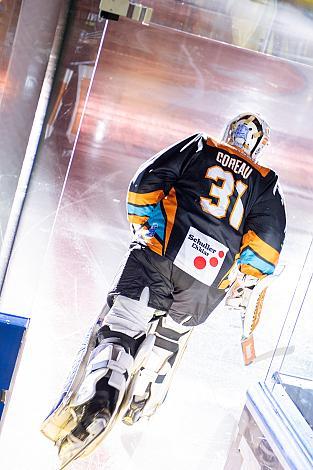 Tormann Jared Coreau (Steinbach Black Wings Linz) Steinbach Black Wings Linz vs HCB Suedtirol Alperia, bet-at-home ICE Hockey League