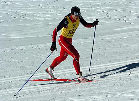 #103 Bettina Mesotitsch, 2. Platz Damen AK1, Sportunion Rosenbach, 5km Klassik