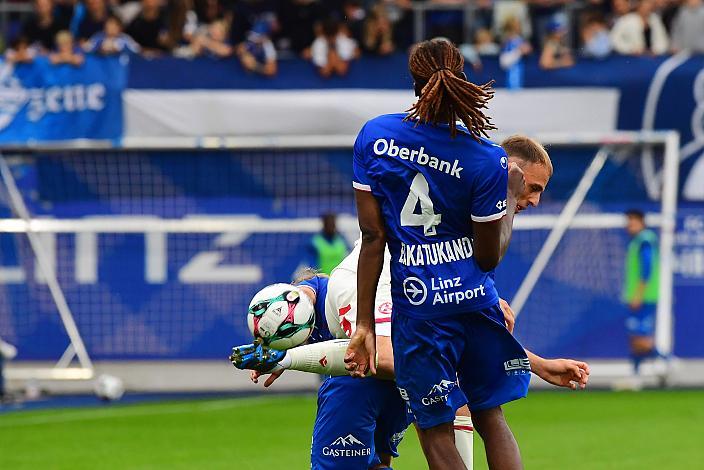  Elias Bakatukanda (FC Blau-Weiß Linz), FC Blau Weiss Lint vs  GAK,  2025 - 2026