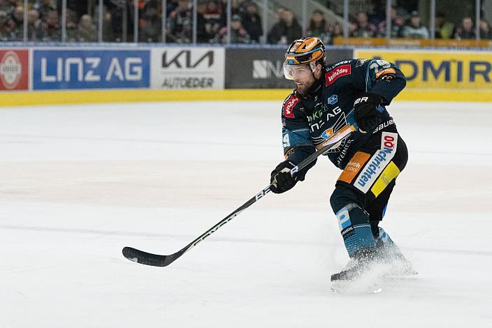 Martin Stajnoch (Steinbach Black Wings) Steinbach Black Wings Linz vs Bemer Pioneers Vorarlberg, Linz AG Eisarena 