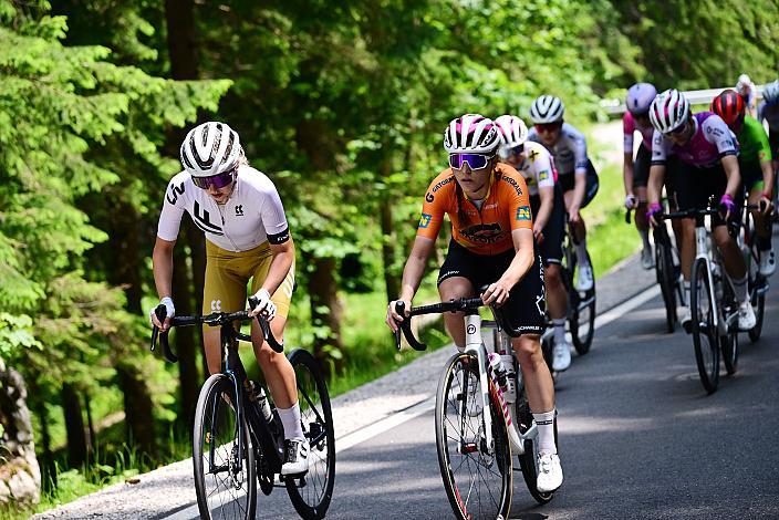v.l. Karolina Spicarova (CZE, VIF Cycling Team), Malwina Mul (POL, MAT Atom Deweloper Wroclaw) Ybbsitz - Hochkar,,  4. Etappe Sportland NOE WOMEN Tour