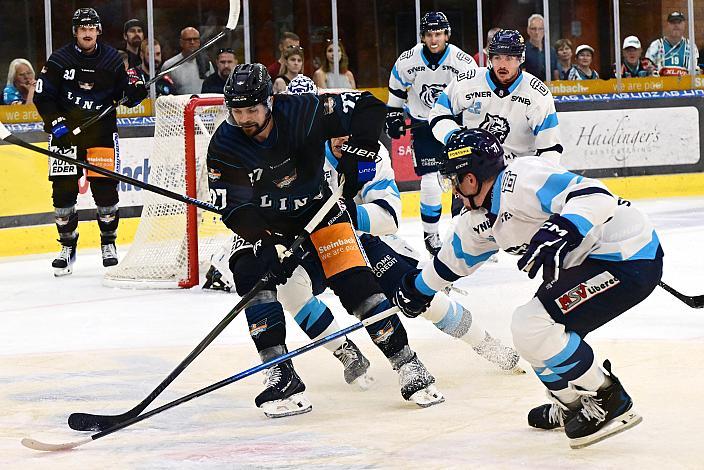 Shawn St.Amant (Steinbach Black Wings Linz), Steinbach Black Wings Linz vs Bili Tygri Liberec (CZE) , Linz AG Eisarena 