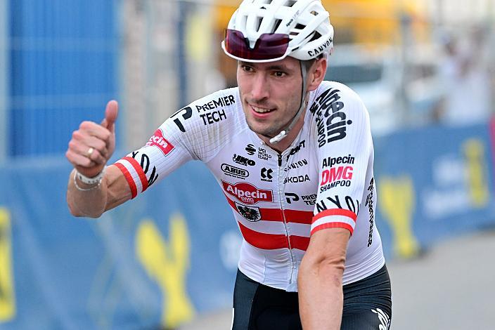 Sieger Michael Gogl (AUT, Alpecin - Premier Tech), Herren Elite, U23, Road Cycling League Austria, Kriterium Wels