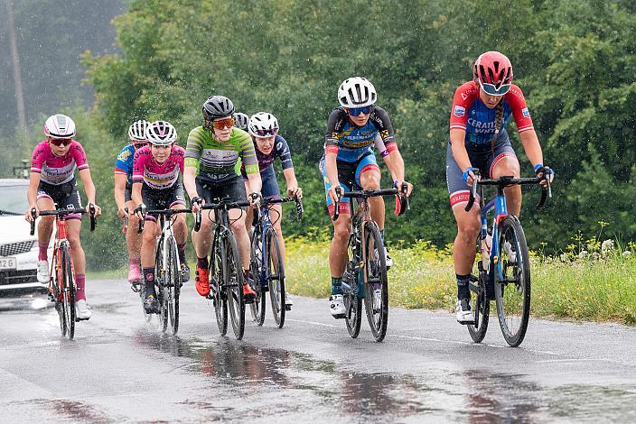 Marja-Liisa Starkmann (AUT, Team Melasan) Daniela Schmidsberger (AUT, RC ARBÖ Felbermayr Wels) Sarah Rijkes (AUT, Ceratizit WNT Pro Cycling Team) Radsport, Damen Radliga  