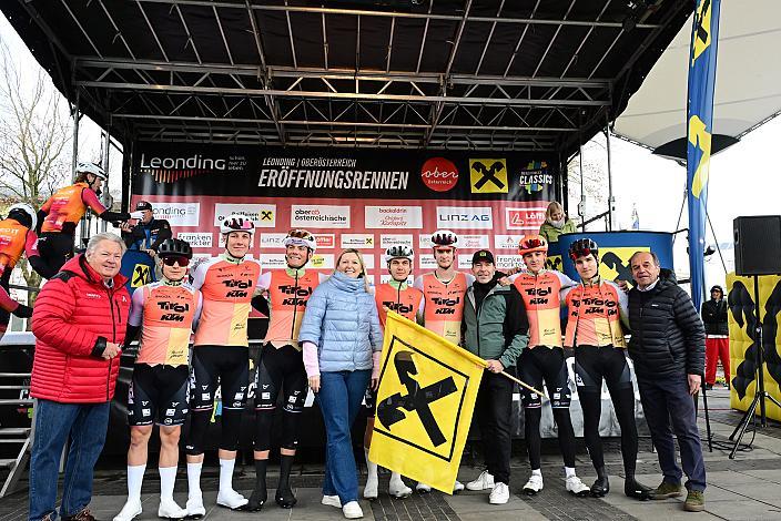 Tirol KTM Cycling Team 64. Saison Eroeffnung Leonding Herren Elite, Road Cyling League Austria
