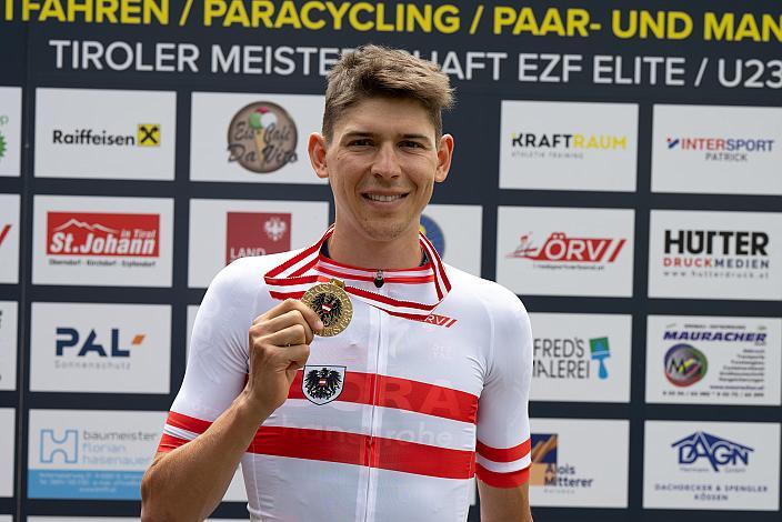 Patrick Gamper (AUT, Bora - Hansgrohe) ÖM Staatsmeisterschaft, Zeitfahren, Erpfendorf Tirol