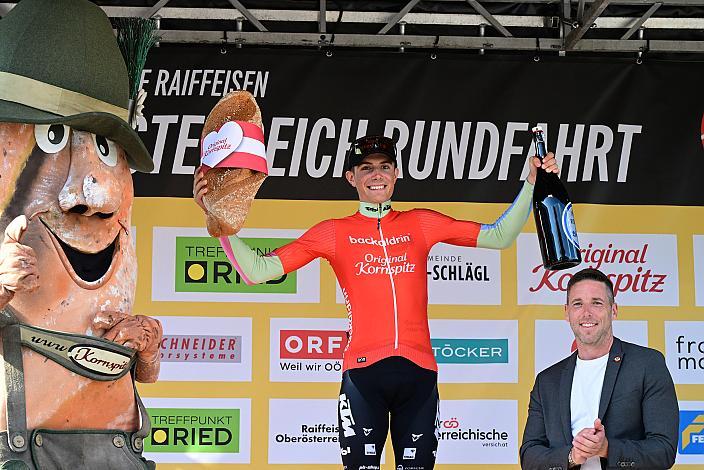 Bester Östereicher Marco Schrettl (AUT, Tirol KTM Cycling Team) 2. Etappe Eferding - Ried im Innkreis, 15. Int. Raiffeisen OÖ-Radrundfahrt UCI Kat. 2.2
