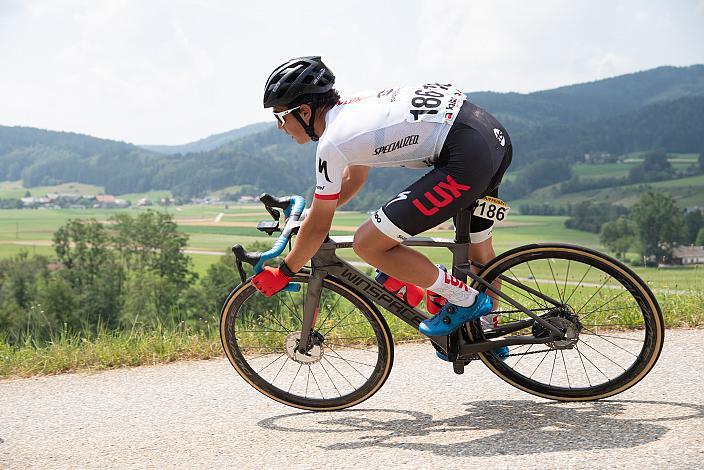 Andrew August (USA, Lux/CTS p/b Specialized)  Bad Wimsbach - Strass im Attergau, Int. "Keine Sorgen" Junioren Rundfahrt UCI Kat. 2.1 MJ
