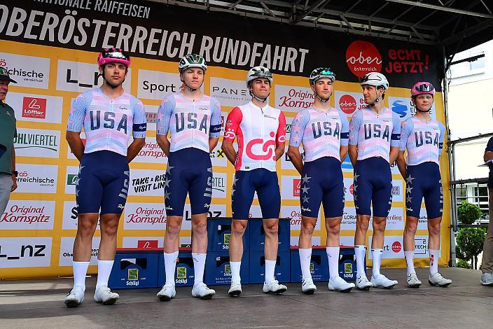 Podest Gesamt 2. Platz Gavin Sherry (USA, Team USA), Team USA, 4. Etappe Aigen - Schlägl Aigen - Schlägl, Oberösterreich Rundfahrt