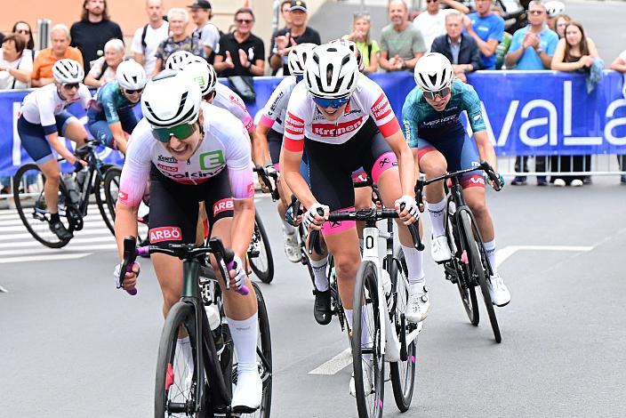 Führende Road Cycling League Amelie Cooper (GBR, Union Raiffeisen Radteam Tirol), Damen Elite, U23, Road Cycling League Austria, Altstadt Kriterium Graz Damen