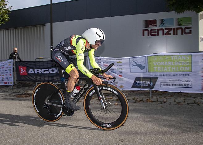 Alexis Guerin (FRA, Team Vorarlberg Santic) ATTS, Zeitfahren, Austrian Time Trail Series,  U23, Elite Damen und Herren