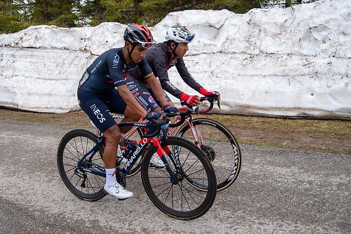 Jhonatan Narvaez (VEN, Ineos Grenadiers), Jefferson Alexander Cepeda (ECU, Androni Giocattoli - Sidermec)   Stage 14 Cittadella - Monte Zoncolan (205km), 104. Giro d Italia, UCI Worl Tour
