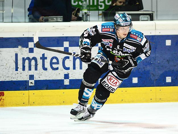 #9 Danny Irmen, Linz, EHC Liwest Black Wings Linz vs KHL Medvescak Zagreb, Zwischenrunde