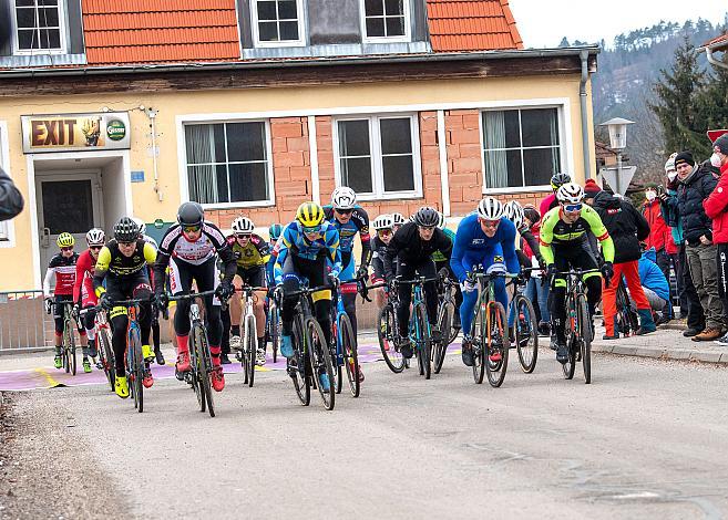 Start Herren Elite Rad Cyclo Cross Staatsmeisterschaft 2021, Neusiedl/Waidamannsfeld, Niederösterreich