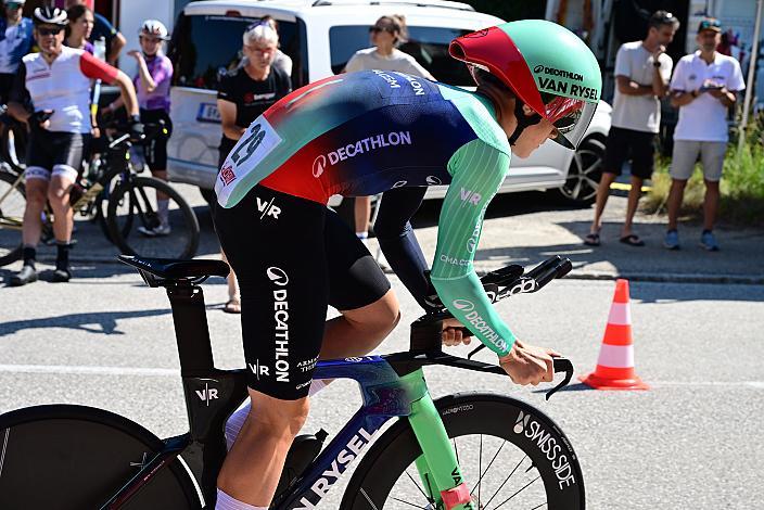 Sieger Junioren, 1. WIESMAYR Niklas (AUT, Decathlon CMA CGM Junior Team), , Österreich Staatsmeisterschaft, Einzel - Zeitfahren, ÖSTM EZF Weißenbachtal - OÖ