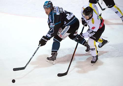 Brian Lebler, Linz EHC Liwest Black Wings Linz vs Dornbirner EC